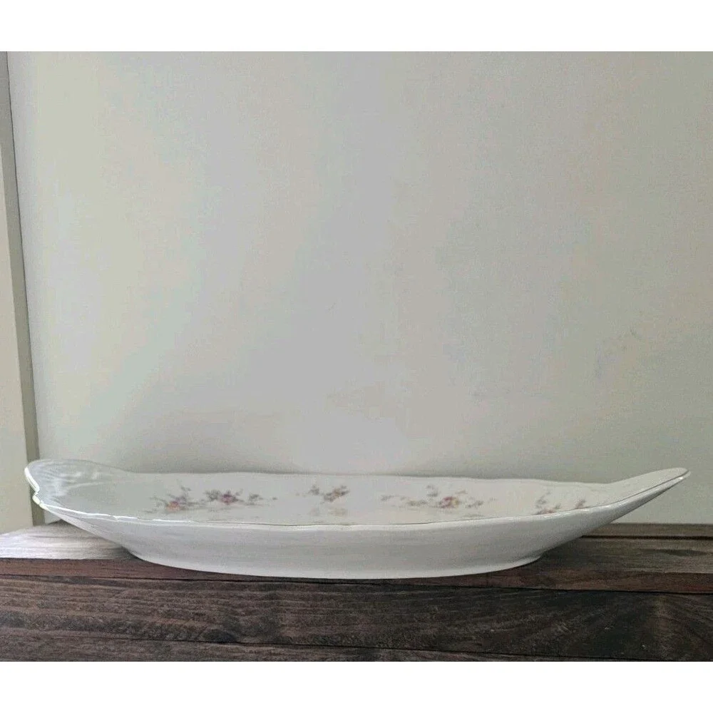 Theodore Haviland New York Oval Serving Platter Pattern Helene 16.5 Inches